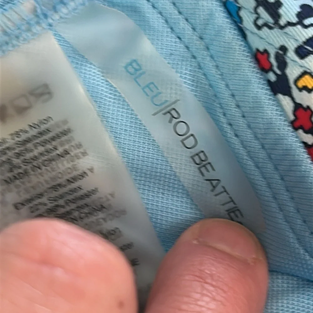 Bleu / Rod Beattie high waisted tie dye bikini swim bottoms size 12 NWOT